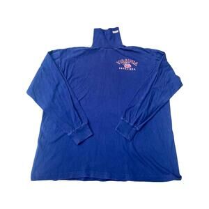 Savvy Size XL Virginia Cavaliers Navy Blue Long Sleeve Turtleneck Shirt